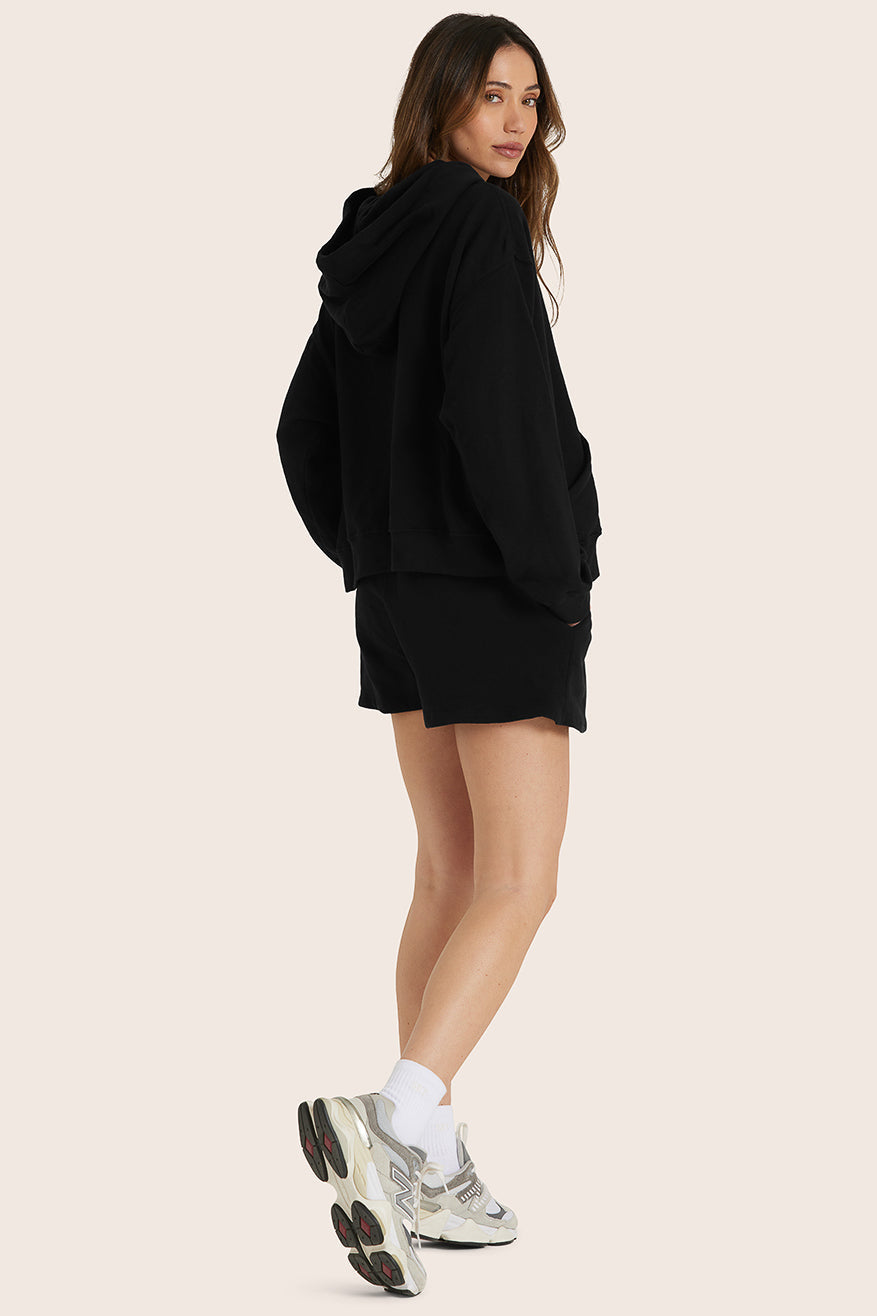 Klassische Vintage-Sweatshorts – Onyx