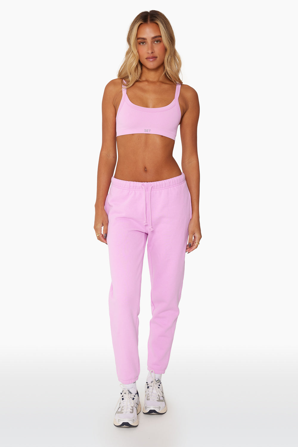 Schwere Jogginghose mit Kordelzug – Charm