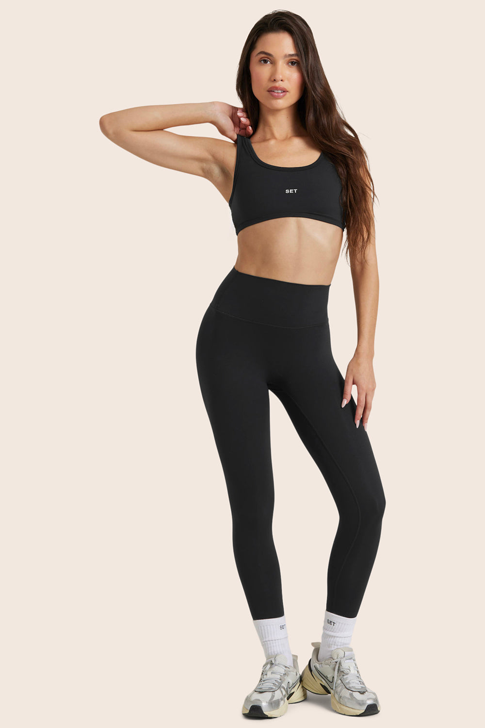 Breathe High-Rise-Leggings – Onyx