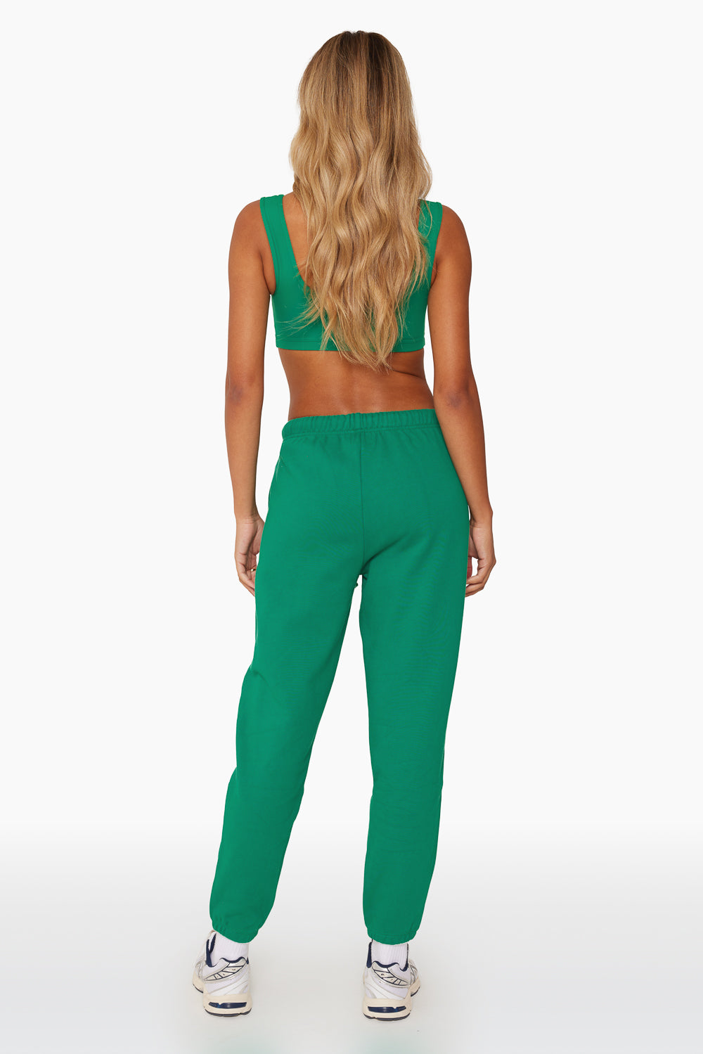 Schwere Jogginghose mit Kordelzug – Palm